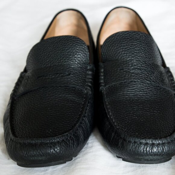 HUGO BOSS Driver Grain Leather Moccasin Loafers 10.5 (43.5 EU) main image 7